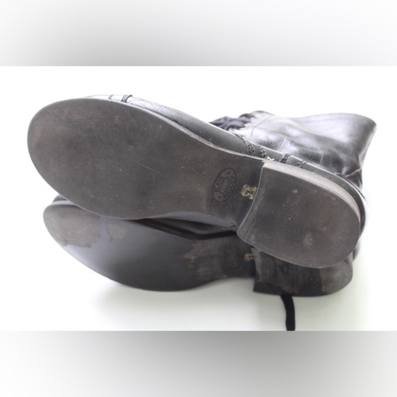 Steve Madden Troopa Black Combat Boots - Picture 5 of 12